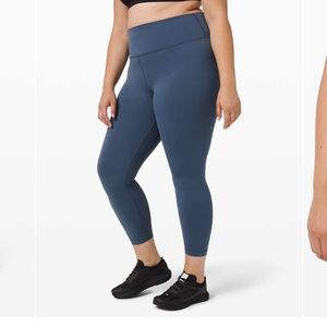 Lululemon Wunder Train 25” - Iron Blue: NO DRAWSTRING